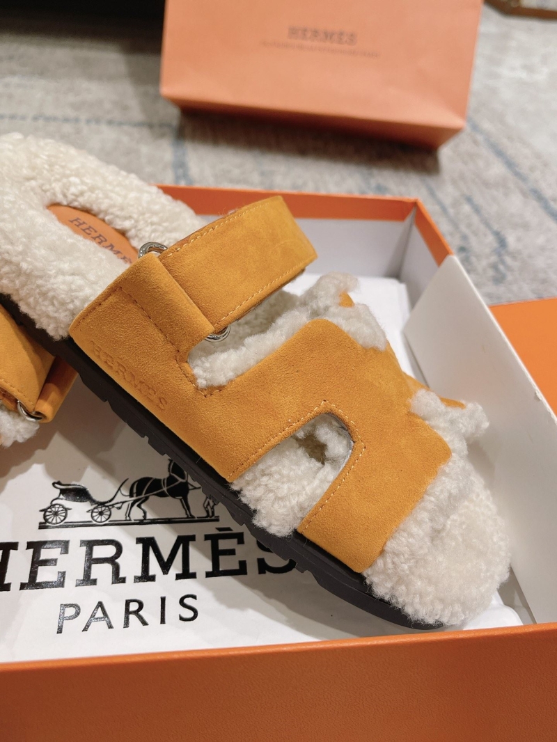 Hermes Slippers